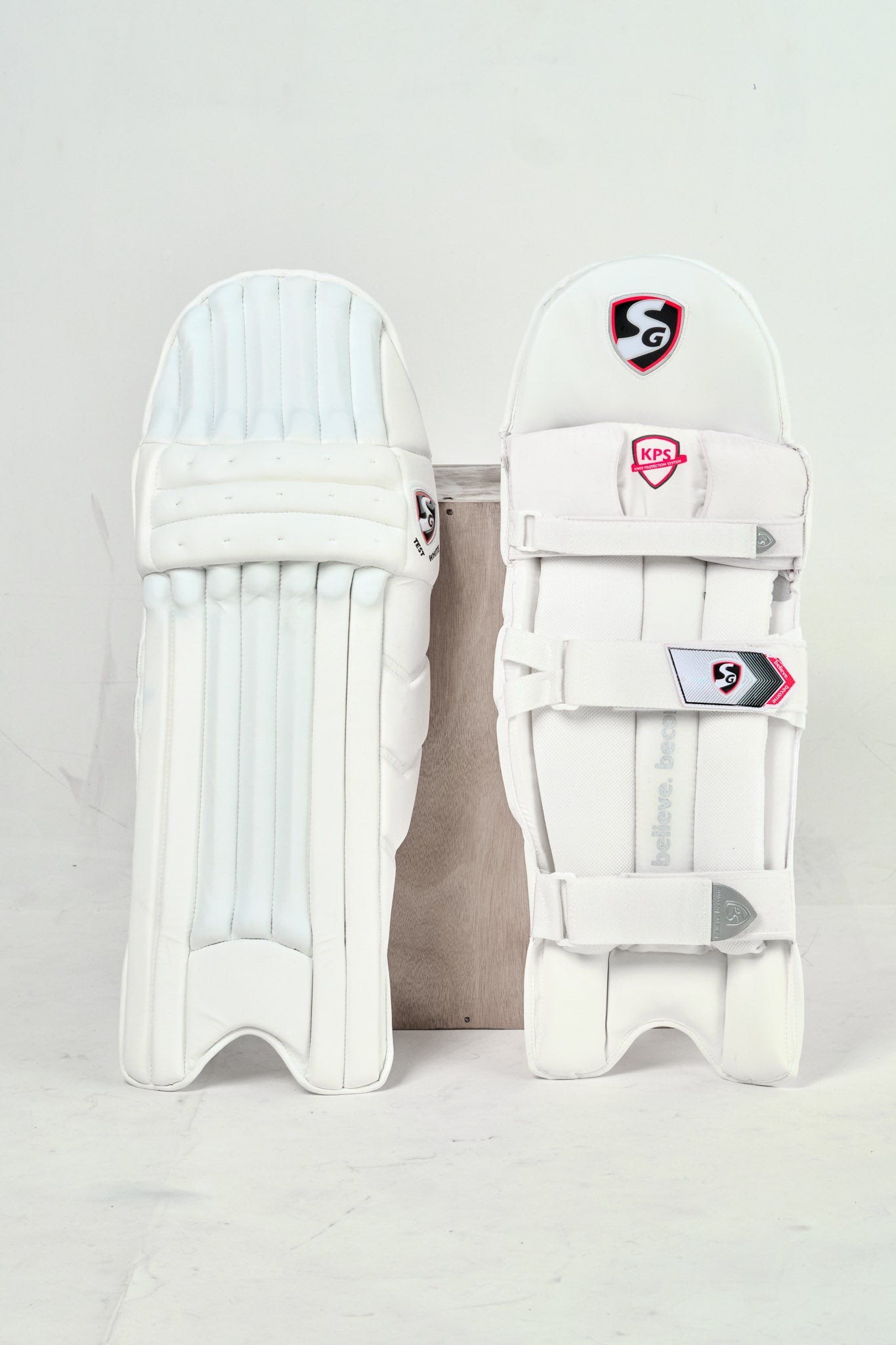 SG Test White Batting Legguard Mens