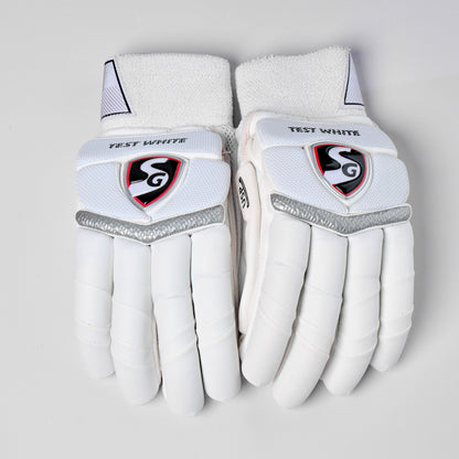 SG Test White Batting Gloves Mens LH
